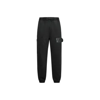 EVISU Casual Pants Men Charcoal Gray