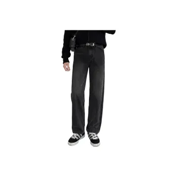 KVIV Jeans Men Washed Black 