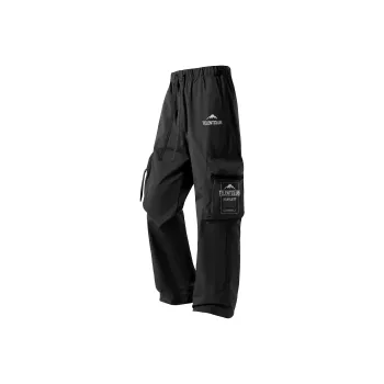 TELENT Casual Pants Unisex Black