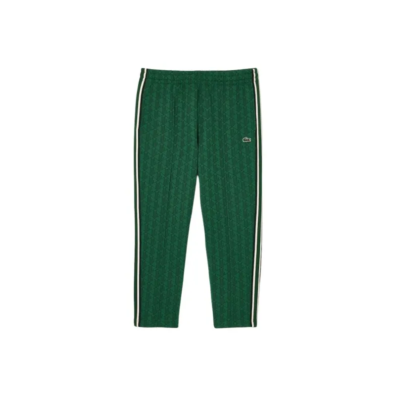 LACOSTE Knitted Sports Pants Men's Pine Green-0