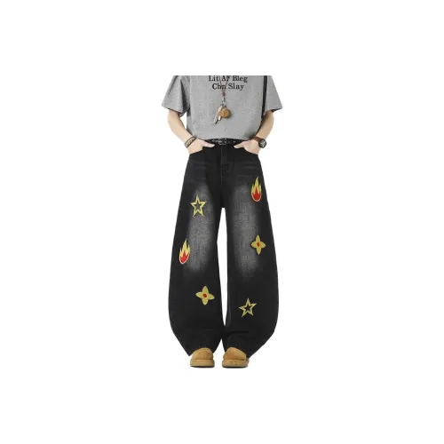 Three blessings Jeans Men Blue
