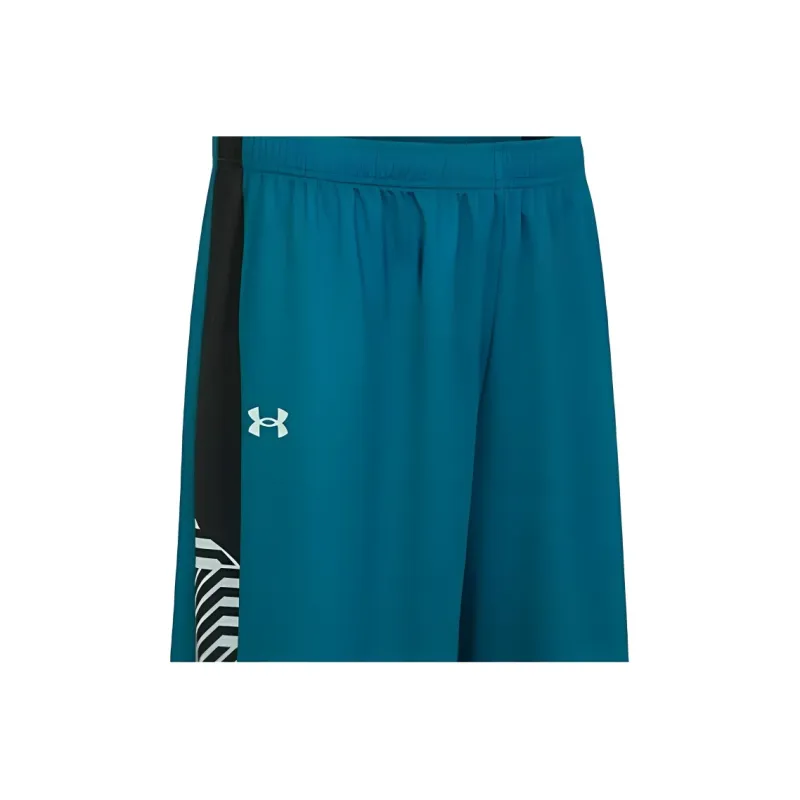 Under Armour Basketball Shorts Men's Marine Green-1