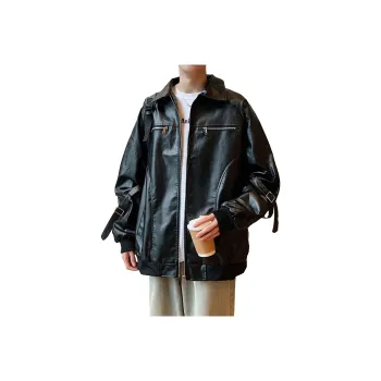 Ang2 Stu Leather Jackets Unisex