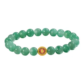 JINGUIFU Natural African Emerald Bracelets Women's