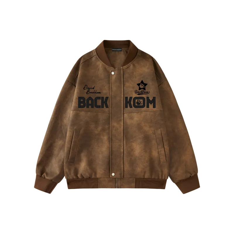 David Bakken x DAOMEIXIONG LIANMINGKUAN Leather Jacket Unisex-7