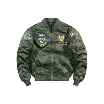 TREK&TRAVEL Baseball Jacket Men's