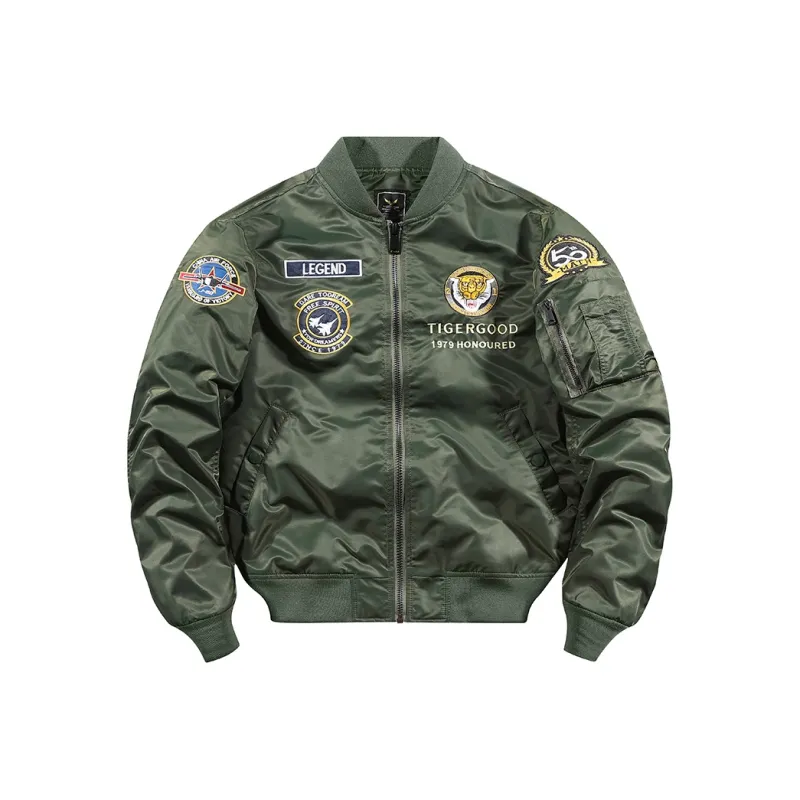TREK&TRAVEL Baseball Jacket Men's-0