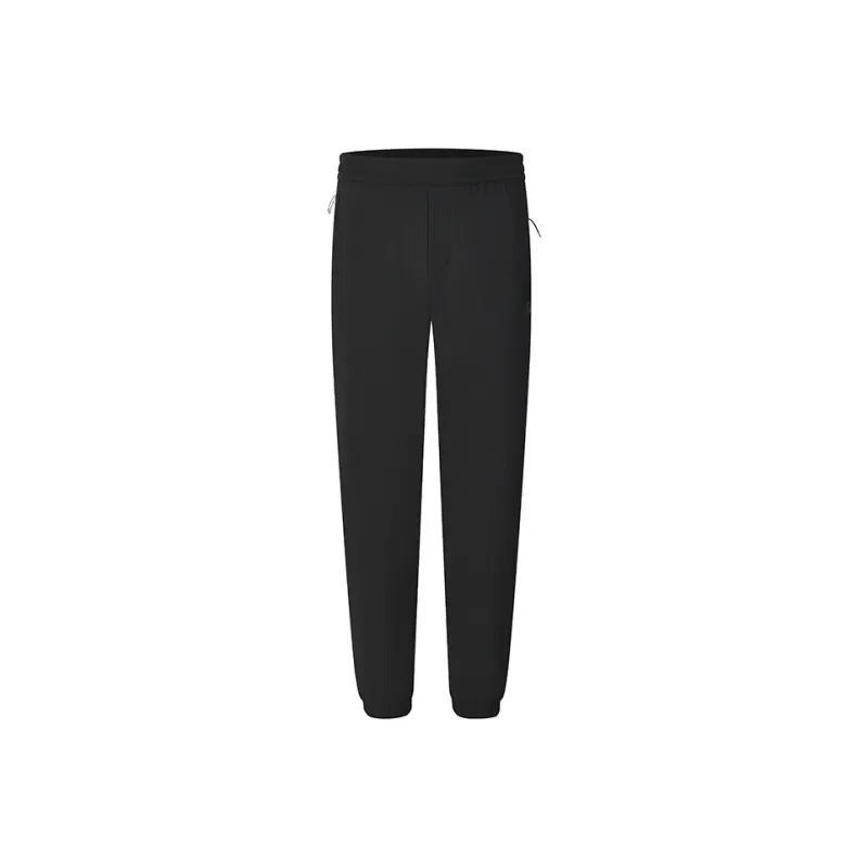 FILA Knitted Sports Pants Men's Pitch Black-0