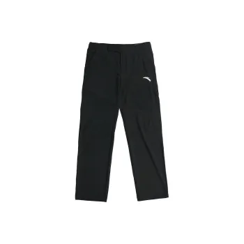Anta Basketball Collection Knitted Sports Pants Men's Basic Black
