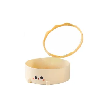 Sweet Pillow House Milk Cute Cake, Bear Jewelry Storage Make Up Mirrors