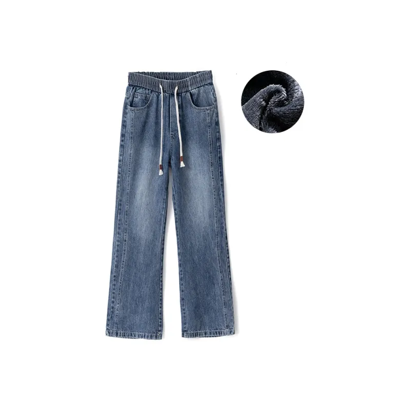 BENGEN Jeans Unisex Vintage Blue-20