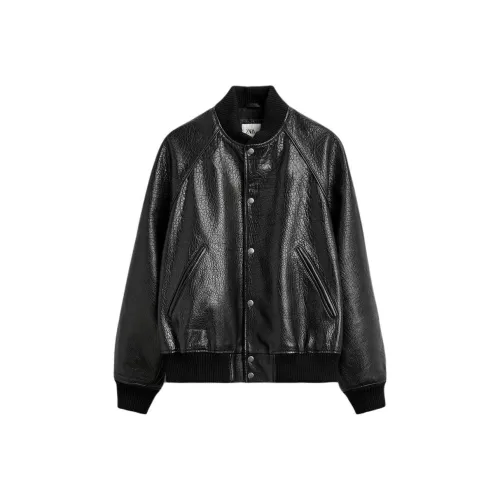 ZARA Leather Jacket Men's Black