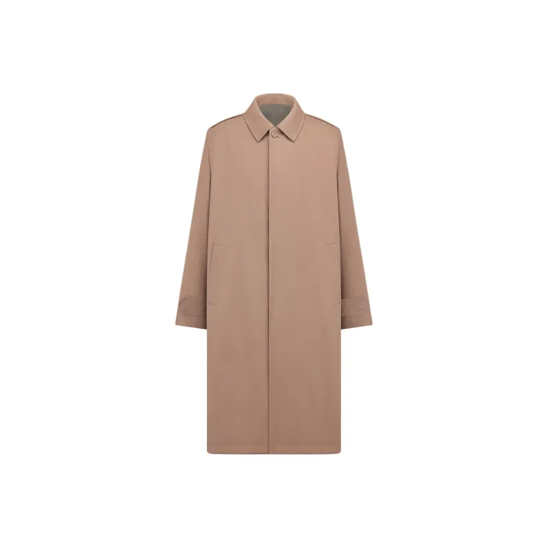 DIOR SS25 Trench Coat Men's Beige-0
