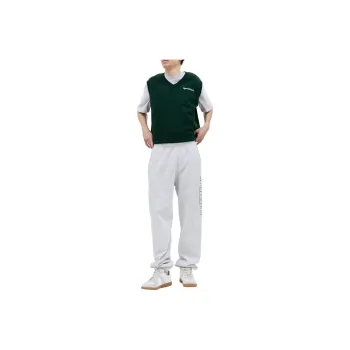 SPORTY & RICH Knitted Sweatpants Unisex Gray