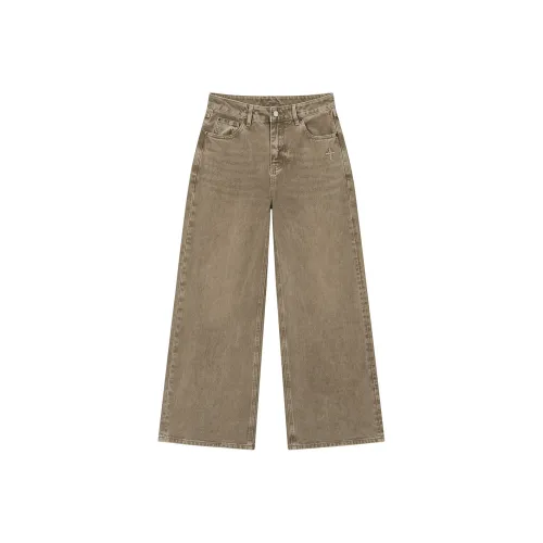 Heartboon Jeans Unisex Khaki