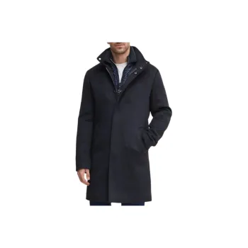 GUESS Puffer Jackets Men Blue