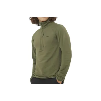 SALOMON ESSENTIAL LIGHTWARM Jacket Men's Grape Leaves