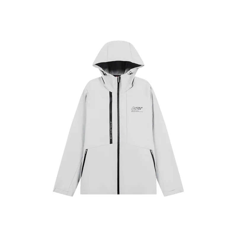 PEAK Trench Coat Men's Light Silver Gray-0