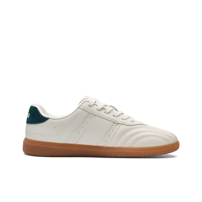Kappa Back to Back Anti Slip Wear Resistant Low Top Skateboard Shoes Unisex Classic White-1