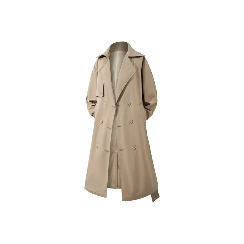 FASTFISH Trench Coats Unisex-6