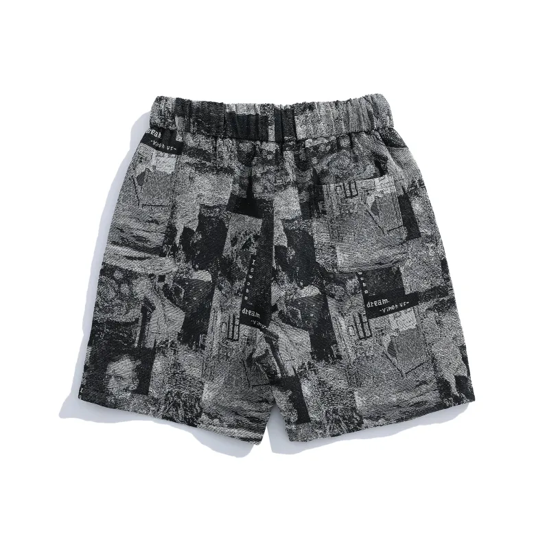 GSUE Casual Shorts Unisex Bangkok Yellow-13