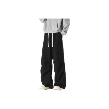 Caramella Casual Pants Unisex White Heather Gray