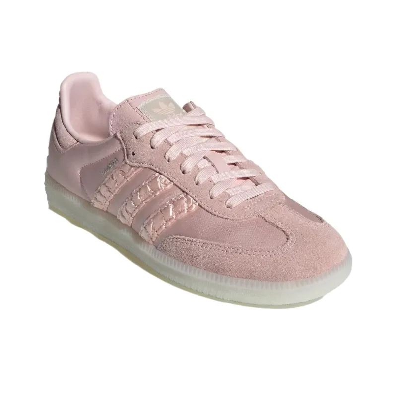 Adidas Originals SAMBA OG Low Top Skateboard Shoes Women's Light Pink-2