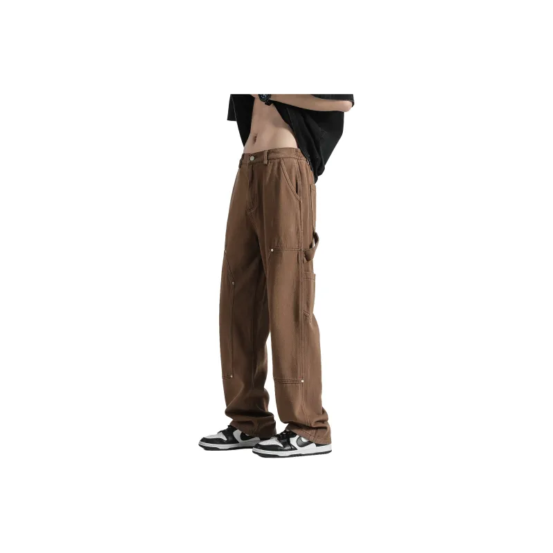 SWAMP AREA Jeans Unisex Black-8