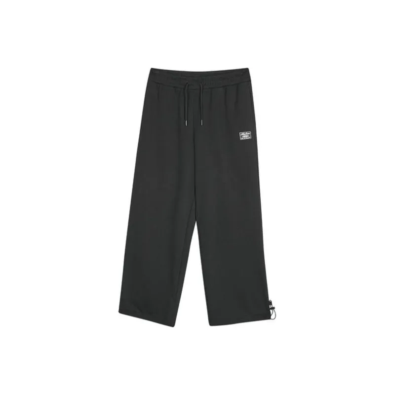 Skechers Colorful Knitted Sweatpants Men's Carbon Black-0