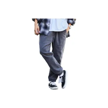 FREAK'S STORE Knitted Sports Pants Men's Charcoal Gray