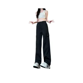 SUNSETMONENT Casual Pants Unisex Black