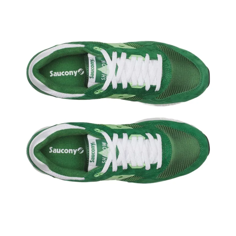Saucony Shadow 5000 Low Top Casual Shoes Unisex Green White-3