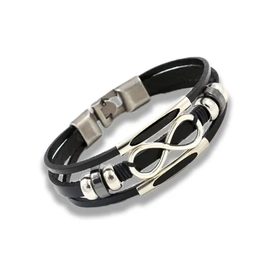 Datang Guoding Leather Wristbands Men's-0