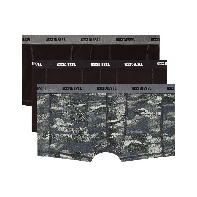 DIESEL Logo print Boxers Pack Of Three-0