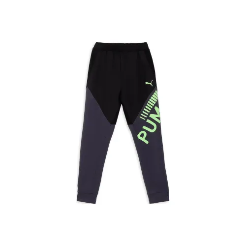 PUMA Knitted Sweatpants Men's Galaxy Gray