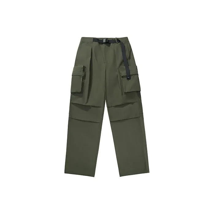 Herschel Straight Thickened Casual Pants Unisex-4