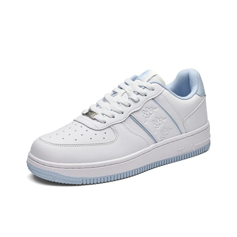 Kappa Back to Back Anti Slip Wear Resistant Low Top Skateboard Shoes Unisex White-2