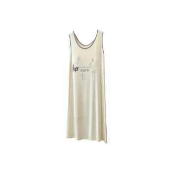 Ta Yan Summer Nightgown Women's Apricot