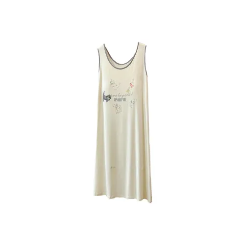Ta Yan Summer Nightgown Women's Apricot