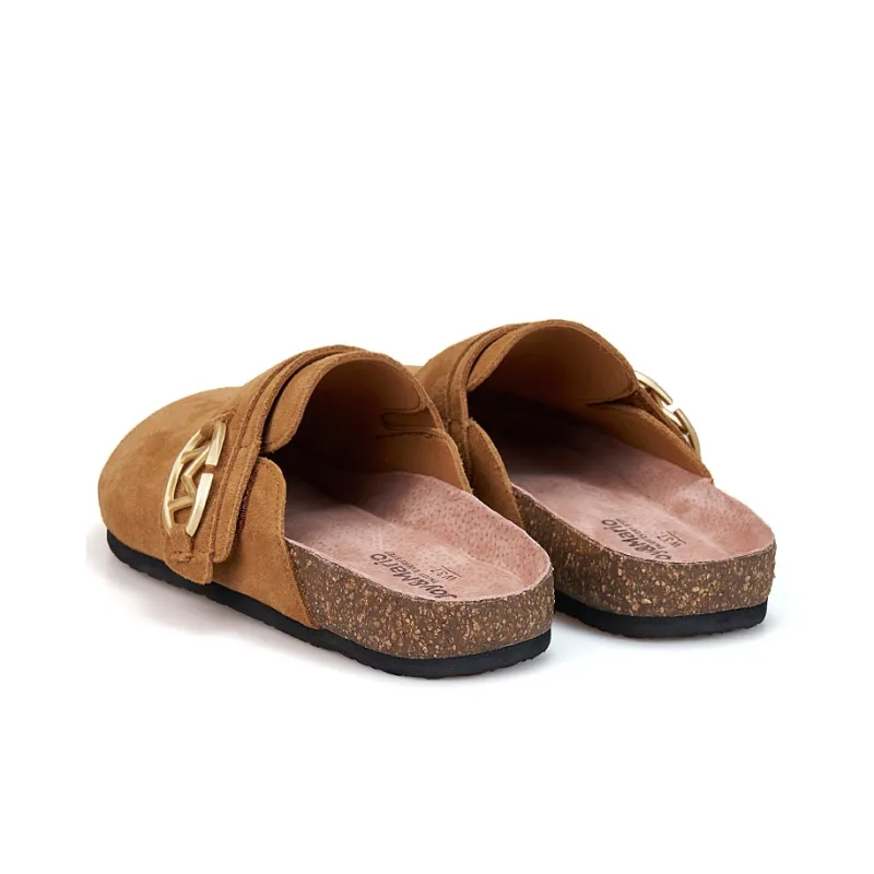 Joy&Mario Slip Resistant Closed Toe Slippers Women's-9