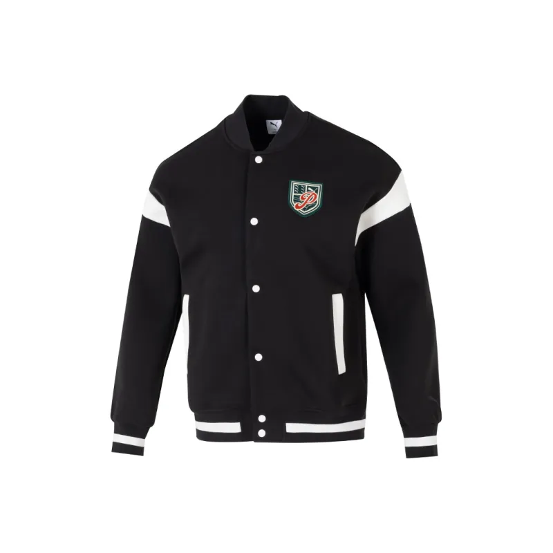 PUMA Baseball Jacket Men's Black-0