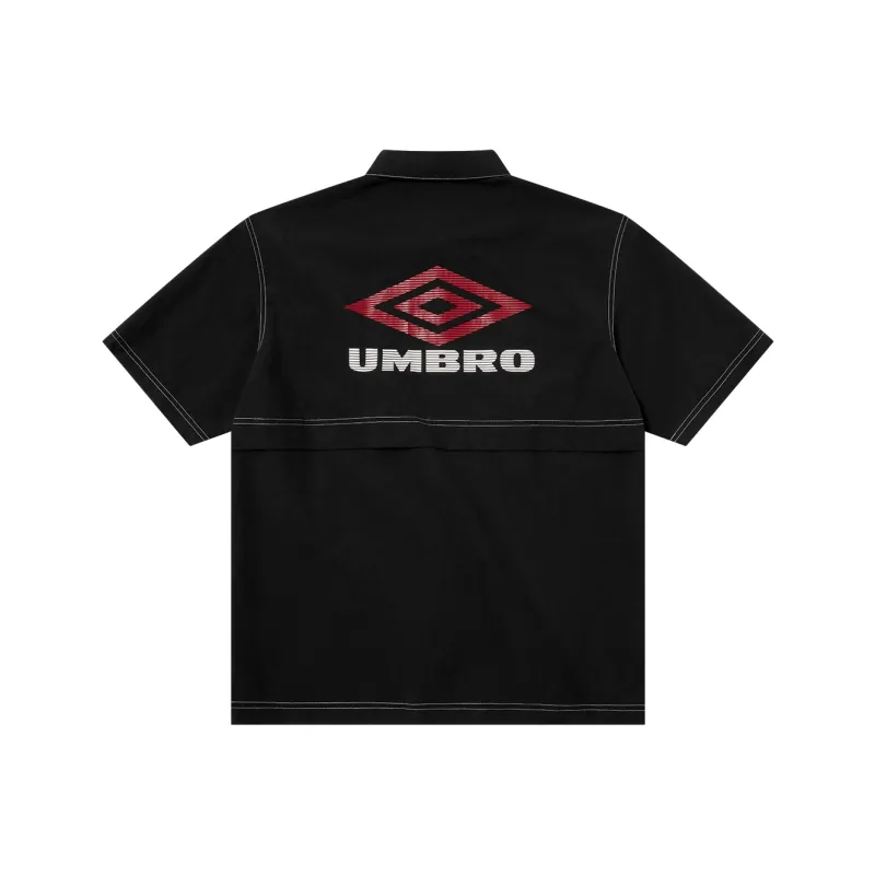 Umbro SUPPLEX Shirt Unisex Gaze Black-1