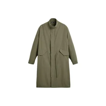 ZARA Trench Coats Men Khaki