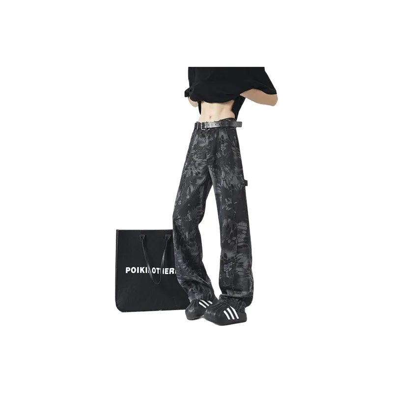 Teddy Zoo Jeans Unisex Black Snake Pattern-0