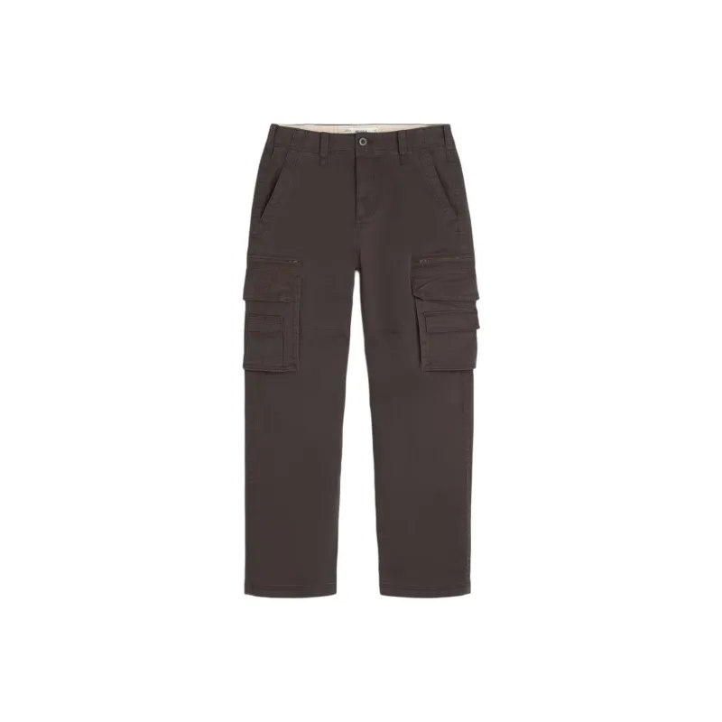 Hollister Cargo Pants Men's Dark Brown-0