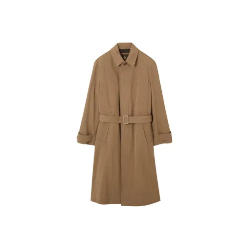 Loro Piana Tommaso FW24 Trench Coat Men's Earthy Earth Yellow