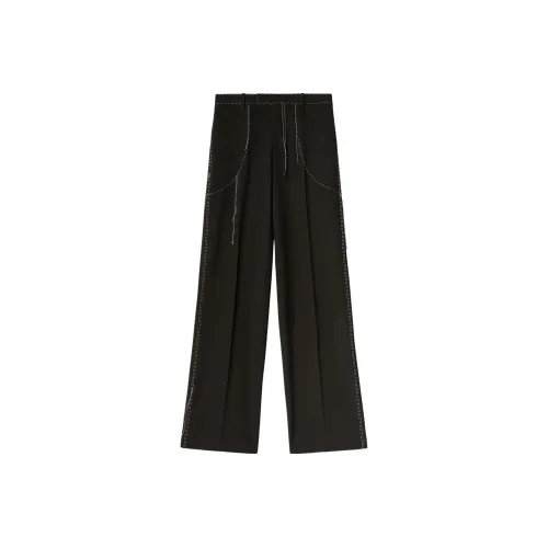 OFF-WHITE Runway Straight Leg Tailored Trousers