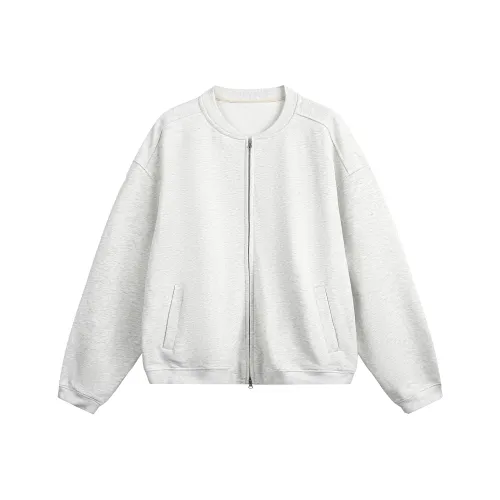 GEOFFREY B. SMALL Sweatshirt Unisex White Heather Gray