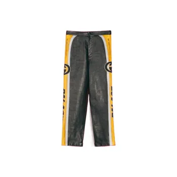 GUCCI x PALACE Casual Pants Men's Yellow Black