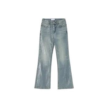 KORAKUBLUE Jeans Unisex Silver Foil Blue